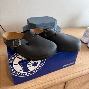 Birkenstock Black Clogs